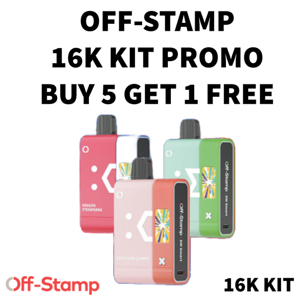 LOST MARY - OFF-STAMP SW16000 VAPE KIT - 5 PCS