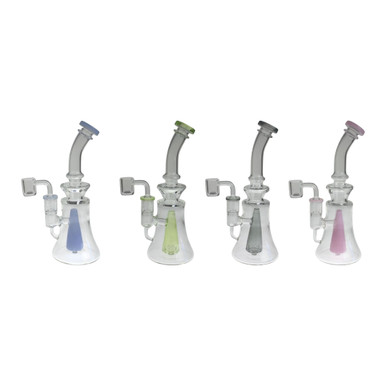 Tag Pyramid Rig 8.5 ” Pyramid Perc Rig w/ Bent Neck.