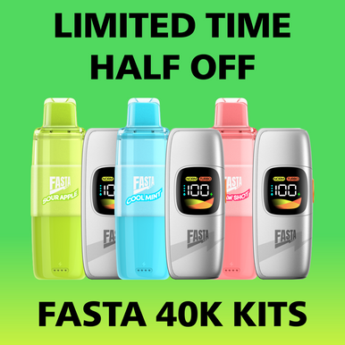FASTA 40K VAPE KIT DISPOSABLE - 5PC