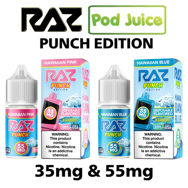 RAZ PUNCH EDITION - POD JUICE - E Juice 30ml