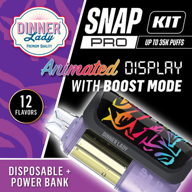 DINNER LADY - 35K SNAP PRO KIT DISPOSABLE - 5PC