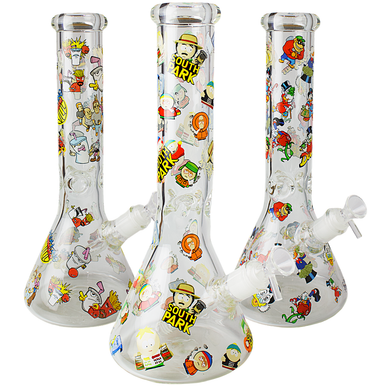 7mm - 13" Themed Beaker Base W/ Ice Pinch.