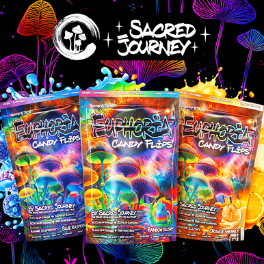 SACRED JOURNEY - Euphoria Candy Flips Gummies 6-Pack - 10ct Display