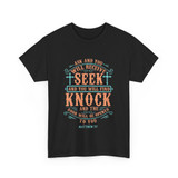 Matthew 7:7 Graphic T-Shirt