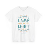 Psalm 119:105 Graphic T-Shirt