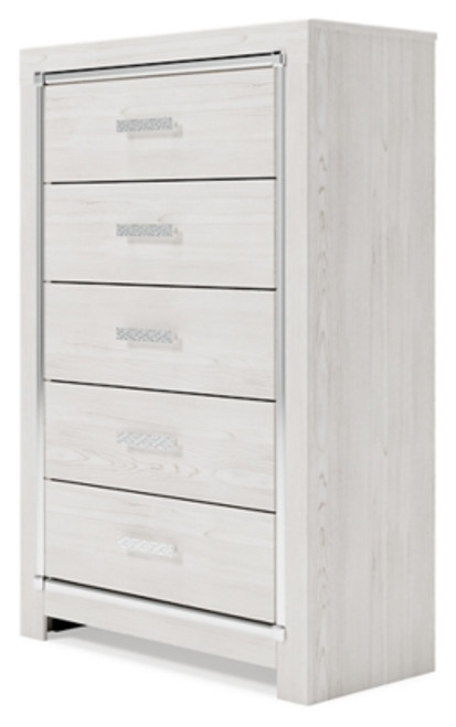 Altyra King Storage Bed, Dresser, Mirror and 2 Chests (B2640B45)