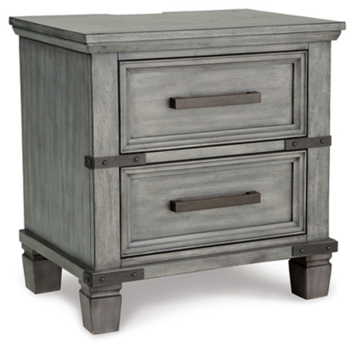 Russelyn Queen Panel Storage Bed, Dresser, Mirror, Chest and 2 Nightstands (B772B14)