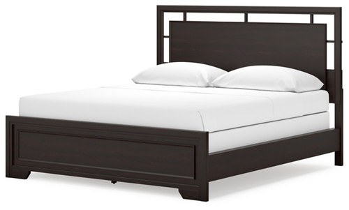 Covetown California King Panel Bed, Dresser and Mirror (B441B11)