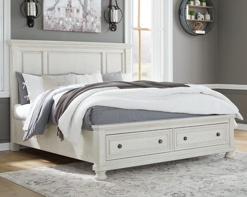 Robbinsdale King Storage Bed and 2 Nightstands (B742B37) Robbinsdale King Storage Bed and 2 Nightstands (B742B37)