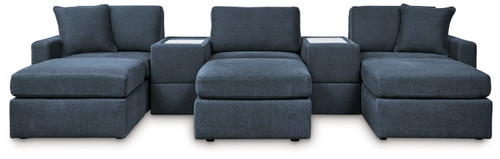 Modmax 5-Piece Sectional and 3 Ottomans (92121U19)
