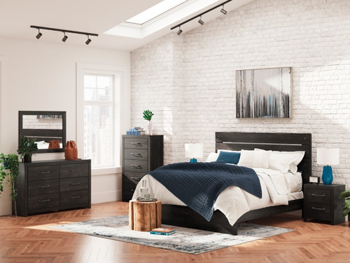 Hollivern King Panel Bed (B2108B8)