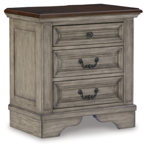 Lodenbay King Upholstered Panel Bed, Dresser, Mirror, Chest and Nightstand (B751B11)