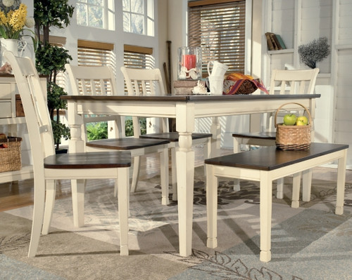 Whitesburg Dining Bench (D583-00)