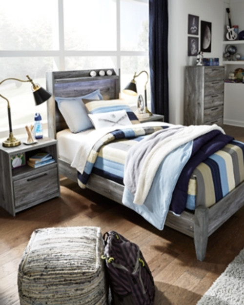 Baystorm Twin Panel Bed (B221B20)
