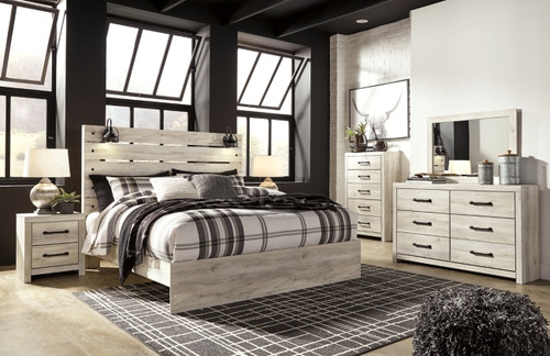Cambeck King Panel Bed (B192B28)
