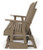 Hyland wave Outdoor Glider Loveseat (P114-835)