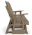 Hyland wave Outdoor Glider Loveseat (P114-835)