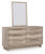 Hasbrick Dresser and Mirror (B2075B5)