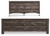 Wynnlow King Crossbuck Panel Bed, Dresser, Mirror and Nightstand (B440B26)