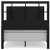 Covetown Full Panel Bed (B441B4)