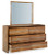 Dressonni Dresser and Mirror (B790B1)