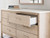 Cadmori Dresser and Mirror (B2615B1)