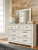 Bellaby King Panel Bed, Dresser, Mirror and 2 Nightstands (B331B22)
