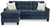 Amity Bay Sofa Chaise, Chair, and Ottoman (67206U2)