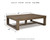 Cariton Coffee Table and 2 End Tables (T471T1)