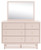 Wistenpine Dresser and Mirror (B1323B1)