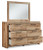 Hyanna Full Panel Headboard, Dresser and Mirror (B1050B56)