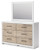 Charbitt Queen Panel Bed, Dresser, Mirror and Nightstand (B2035B8)