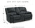 Draycoll Reclining Loveseat with Console and Recliner (76504U7)