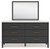 Cadmori Dresser and Mirror (B2616B1)