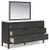 Cadmori Dresser and Mirror (B2616B1)