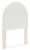 Wistenpine Twin Upholstered Panel Headboard, Dresser and Mirror (B1323B10)