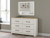 Linnocreek Full Panel Headboard, Dresser and Mirror (B3340B12)