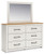 Linnocreek Full Panel Headboard, Dresser and Mirror (B3340B12)