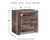 Derekson King Storage Bed, Dresser, Mirror and 2 Nightstands (B200B64)