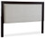Neymorton King/California King Upholstered Panel Headboard, Dresser and Mirror (B618B7)