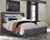 Baystorm King Panel Bed with Storage, Dresser, Mirror and 2 Nightstands (B221B72)