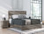 Graystorm King Panel Bed (PCB2405B8)