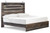 Drystan King Panel Bed and 2 Nightstands (B211B93)