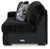 Midnight-Madness 3-Piece Sectional, Chaise and Oversized Accent Ottoman (98103U1)