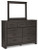 Brinxton King Panel Bed, Dresser, Mirror and 2 Nightstands (B249B24)