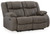 First Base Reclining Loveseat and 2 Recliners (68804U3)