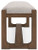 Cabalynn Dining Table, 4 Chairs and Bench (D974D2)