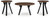 Elbrynn Table (Set of 3) (T153-13)