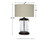 Tailynn - Clear / Bronze Finish - Glass Table Lamp (1/CN)