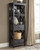 Tyler - Black / Gray - Display Cabinet